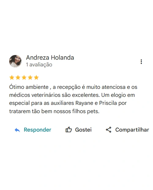 Avaliação 5 estrelas
